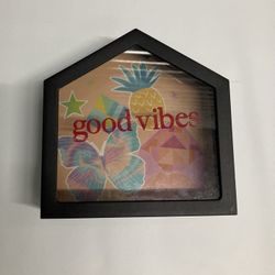 Good Vibes Decorative Coin Bank