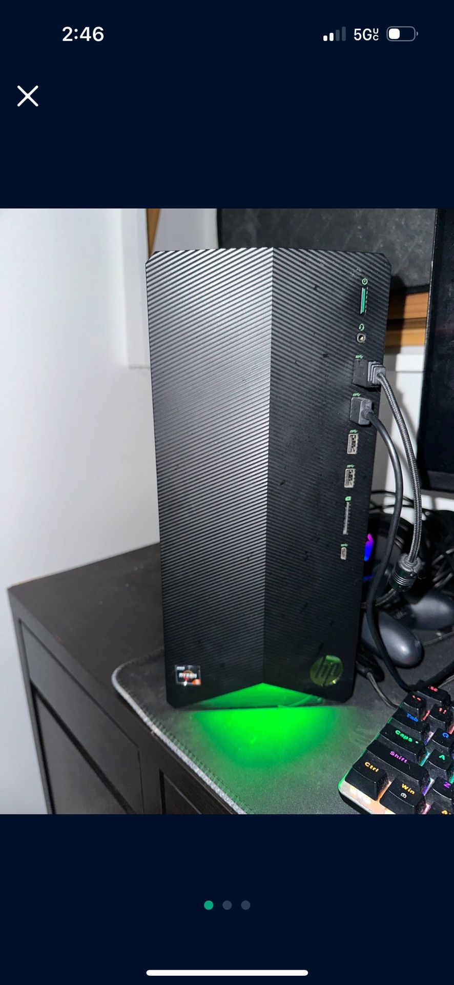 Gaming pc (HP Pavilion GTX 1650)