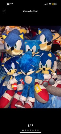 Sonic Plushie Lot