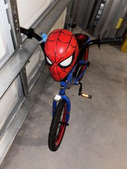 Boys Spider-Man Bike