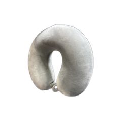 Memory Foam Travel Neck Pillow Gray