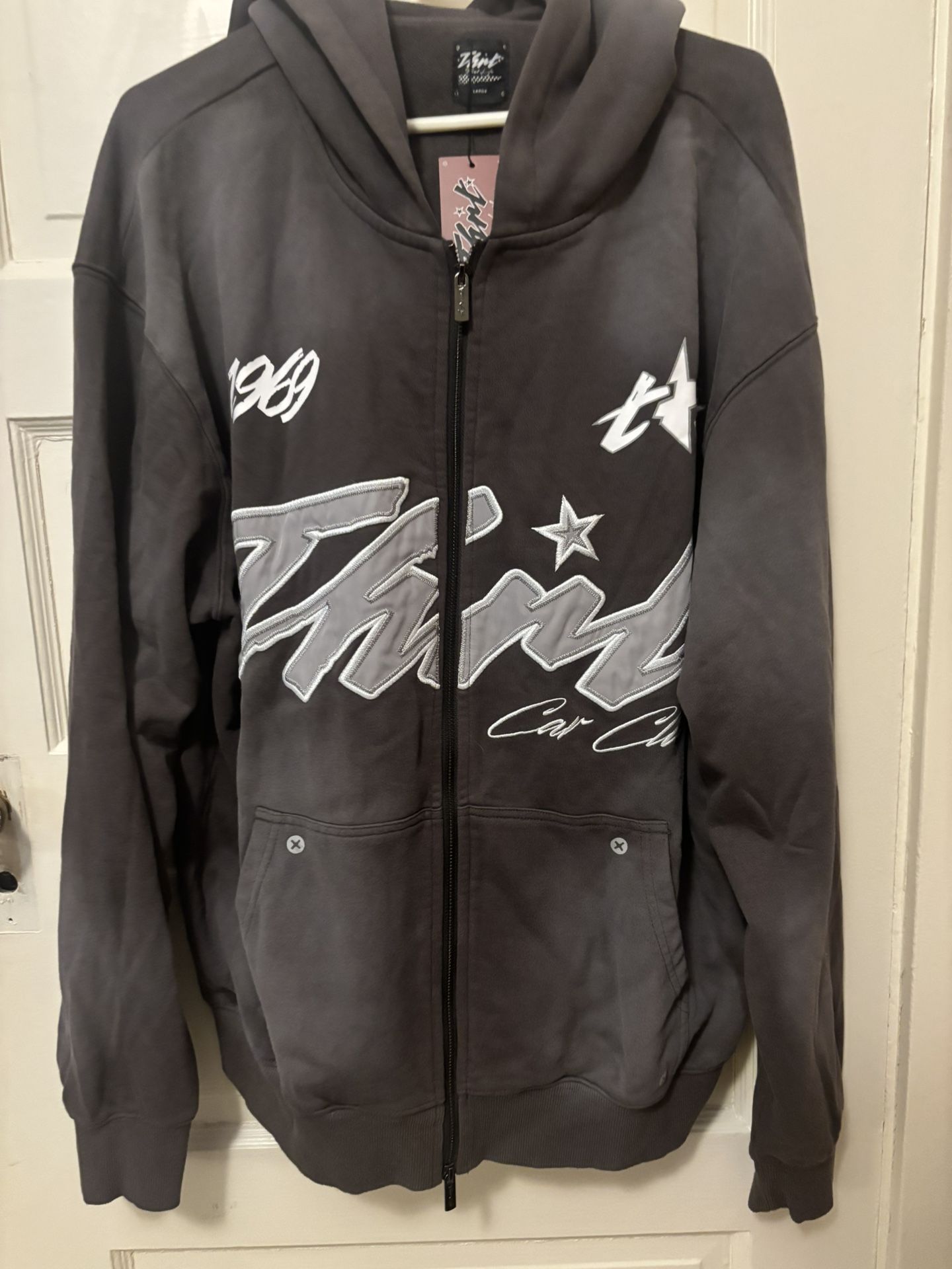 Thnt Rick Ross Brand Large Over Size Zip Up