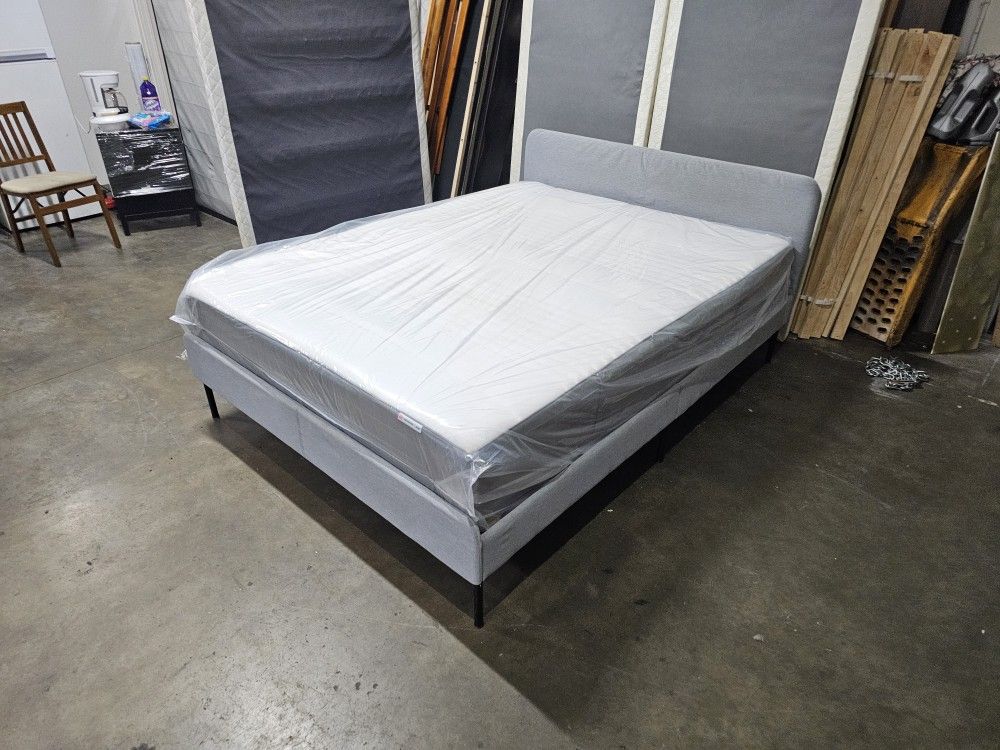 Queen Bed And Mattress