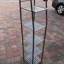 5 tier metal rack shelf organizer 