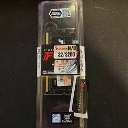 Kingston FURY DDR4 RAM, specifically a 32GB module running at 3200 MHz speed for laptops