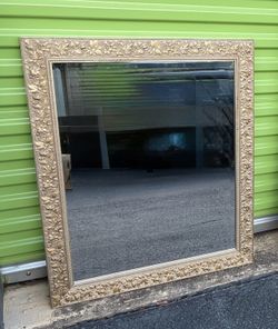 Gold Framed Mirror