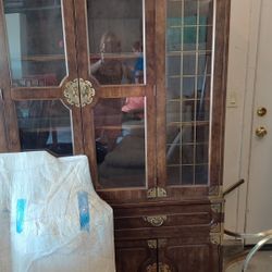 Dining Curio Cabinet Set