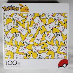 Pokemon Nintendo Pikachu 100 Piece Japanese Jigsaw Puzzle Buffalo Games