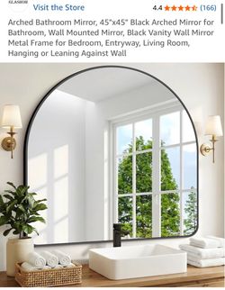 Arched Bathroom Mirror