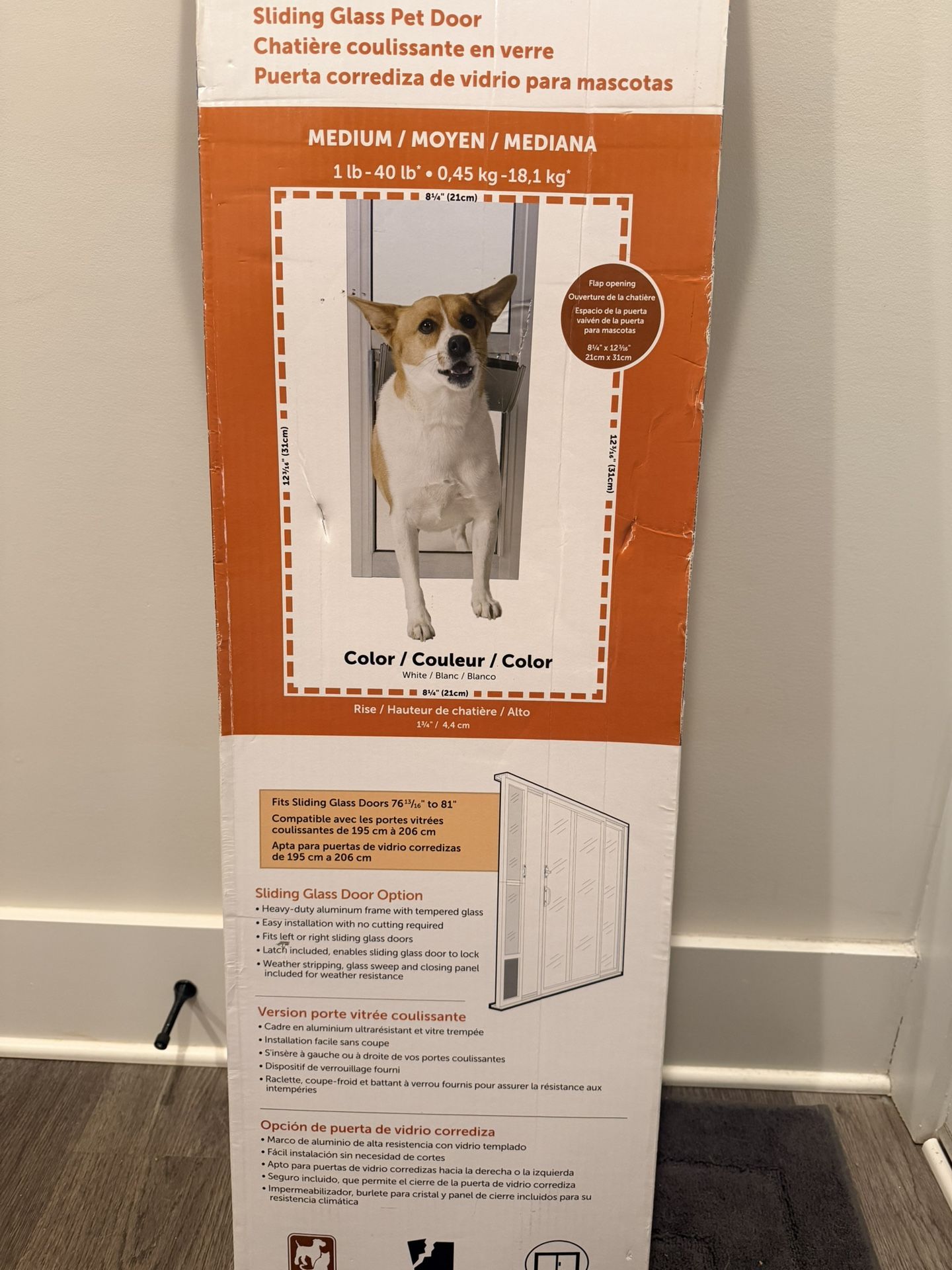 Sliding Glass Pet Door 