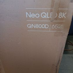 SAMSUNG 65"INCH NEO QLED 8K Q800D 