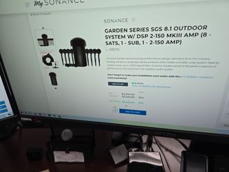 Sonance Garden SGS 8.1 System 8.1 Channel Outdoor Landscape Speaker System