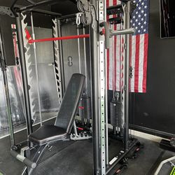 Inspire SCS Functional Trainer/smith Machine/free Weights With Adjustable Bench Over $5k Retail
