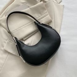 SHEIN Hobo Bag With Silver Details