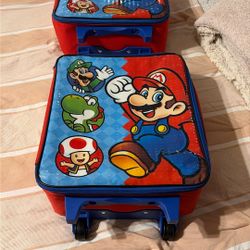 Kids Mario Luggage 