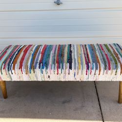 Multi colored Bench