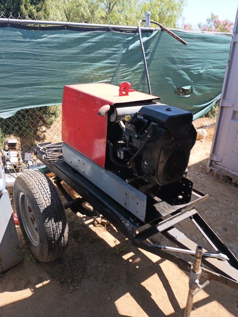 Welder Generator Red D Arc Zr8