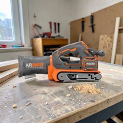 RIDGID Corded 3x18" HD Variable Speed Belt Sander 