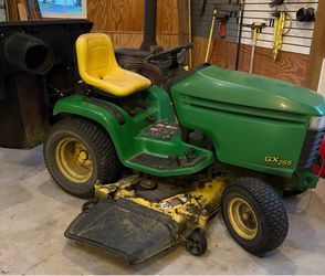 John Deere mower
