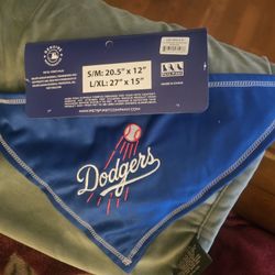 MLB Dodgers Bandana For Dogs