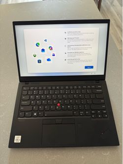 Lenovo ThinkPad X1 Carbon 7th Gen – Intel Core i5 10th Gen, 8GB RAM, 256GB SSD