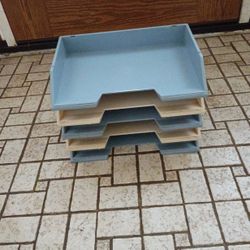 Plastic Organizer File For Standard Size 8.5 X 11 Or smaller 