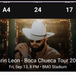 Carin Leon Ticket Floor Seat 