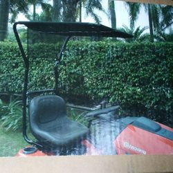 Blue Hawk tractor sunshade for riding lawn mower Father's Day