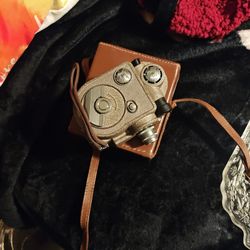 REVERE RECORDER VERY OLD WITH LEATHER CASE