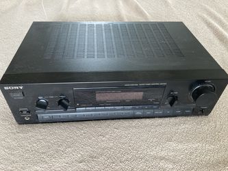 Sony audio video stereo reciever