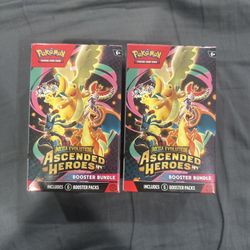 Pokemon Ascended Heroes Booster Bundle