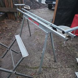 Compound miter saw stand