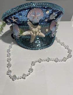 Seashells Cosplay steam punk Unisex festivals hat Cap Nautical Sequence FLAW