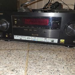 Pioneer Receiver Elite + 10" Polk Audio Sub And Two Tower Speakers 