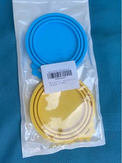 Dog or Cat Can Food Lids Silicone 2 pk