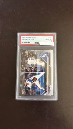2025 Topps Now Shohei Ohtani PSA 10!