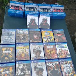$30! Per Game. 5 Games for $100!. Camo Controller Brand New $40! Or 3 for $100!. Works Playstation 5 PS5 Playstation 4 PS4. Brand new Conditions