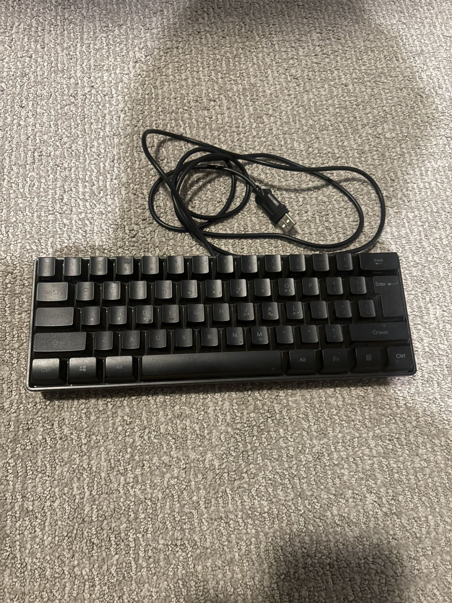 60% LED gaming keyboard