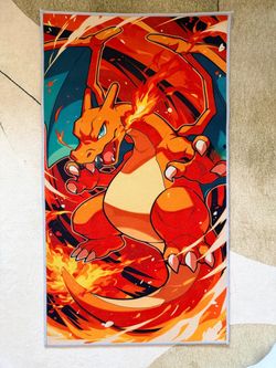 Pokemon Charizard Rug!