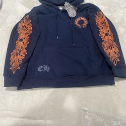 Chrome heart hoodie size small