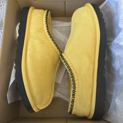 yellow mens tasman ugg slippers