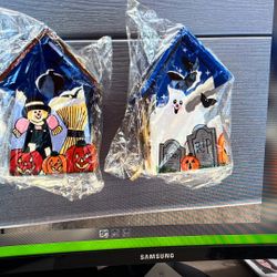 Halloween Bird Houses New