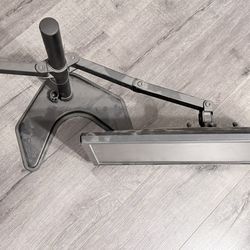 dual monitor stand and 2 monitor