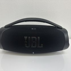 JBL Boombox 3 Portable Bluetooth Wi-Fi Speaker, Waterproof, Black