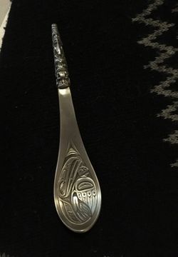 Boma pewter spoon