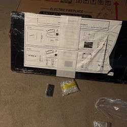 Electric Fireplace 36” 