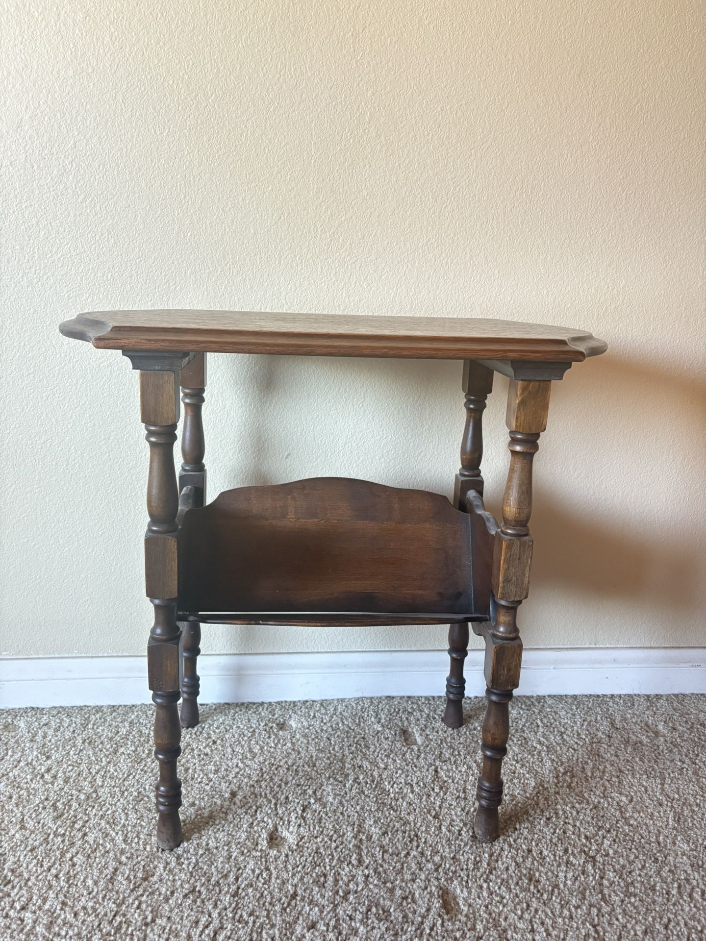 Vintage Nightstand Table