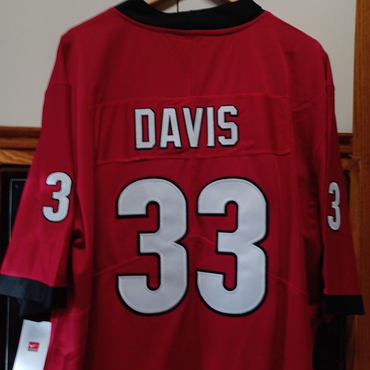 Georgia BULLDOGS Terrrell DAVIS TD 33 NATIONAL CHAMPIONS Jersey NWT'S