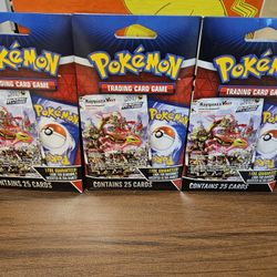 3x Pokemon MJ Holdings Repacks