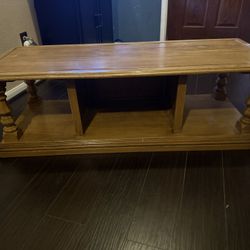 Wooden Coffee Table 